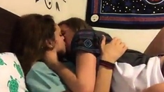 Lesbiana in webcam